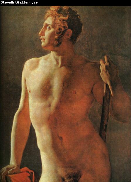 Jean-Auguste Dominique Ingres Male Torso